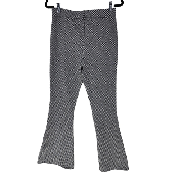 Valley Girl Women's High Rise Slim Chevron Pattern Flare Pants - L - Picture 5 of 6